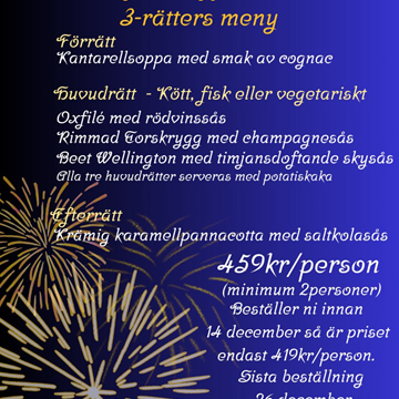 Nyårsmeny